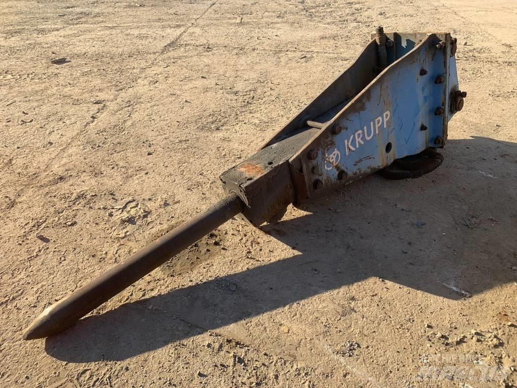 Krupp HM 300 Młoty hydrauliczne