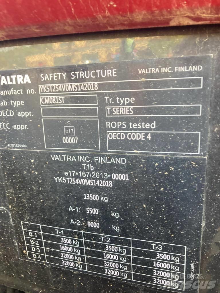 Valtra T 254 V Ciągniki rolnicze
