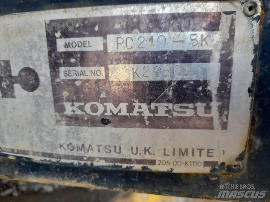 Komatsu PC 210-5 Koparki gąsienicowe
