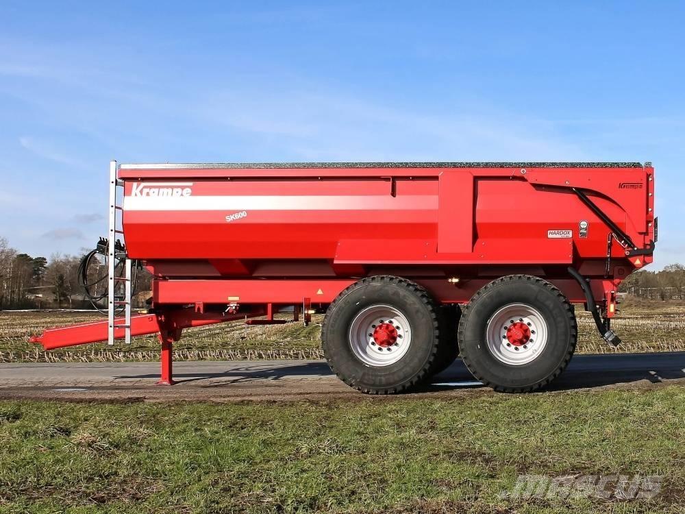 Krampe SK 600 Wywrotki rolnicze