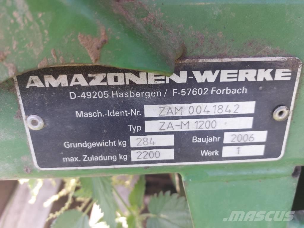 Amazone zam 1200 Rozrzutnik nawozów mineralnych