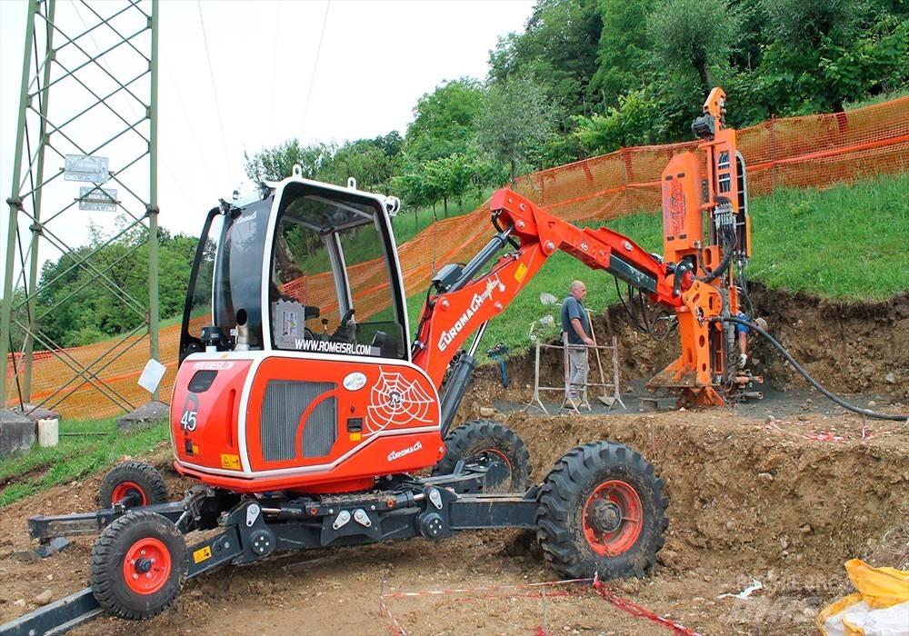 Euromach R45 Koparki pływające - amfibie