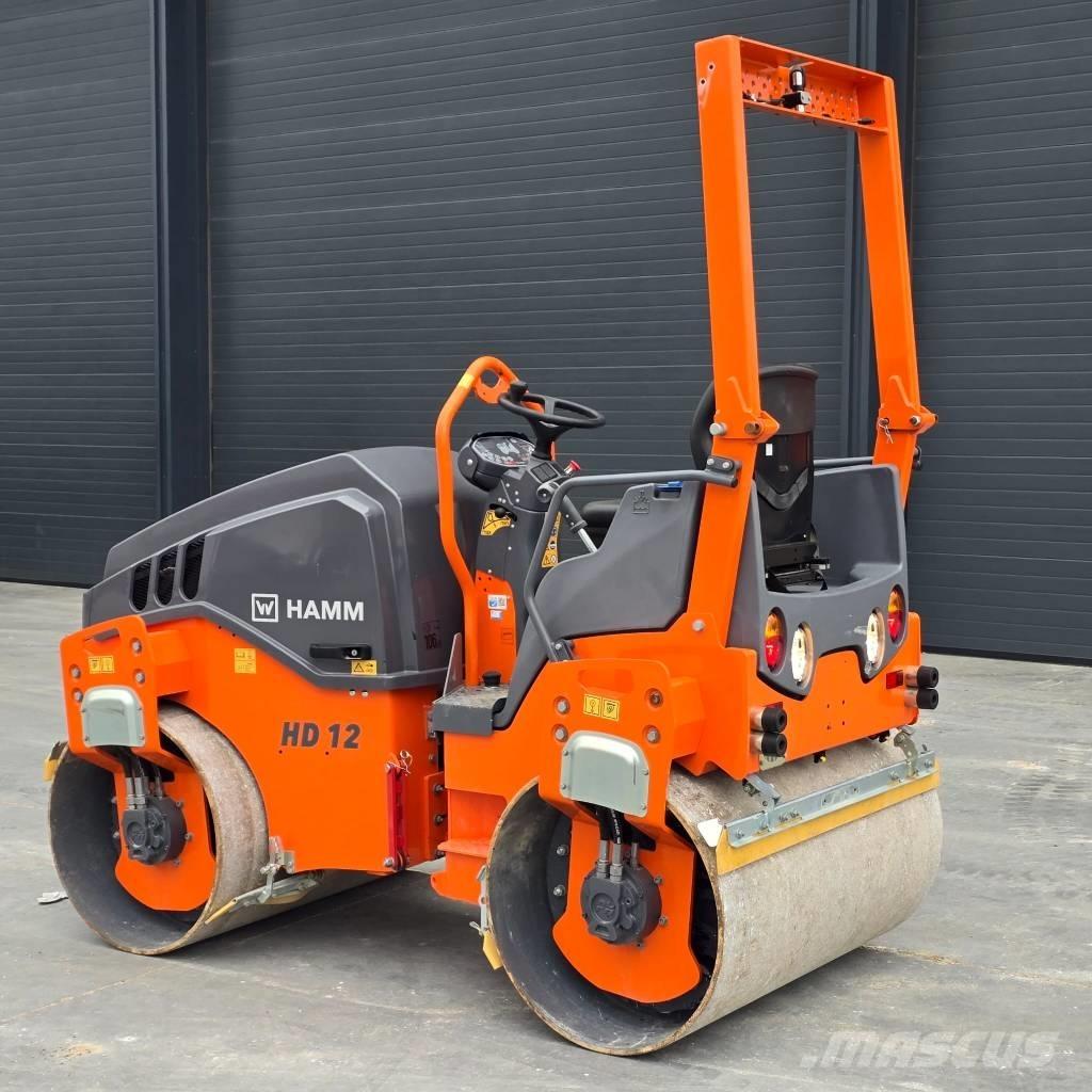 Hamm HD 12 VV Walce dwubębnowe