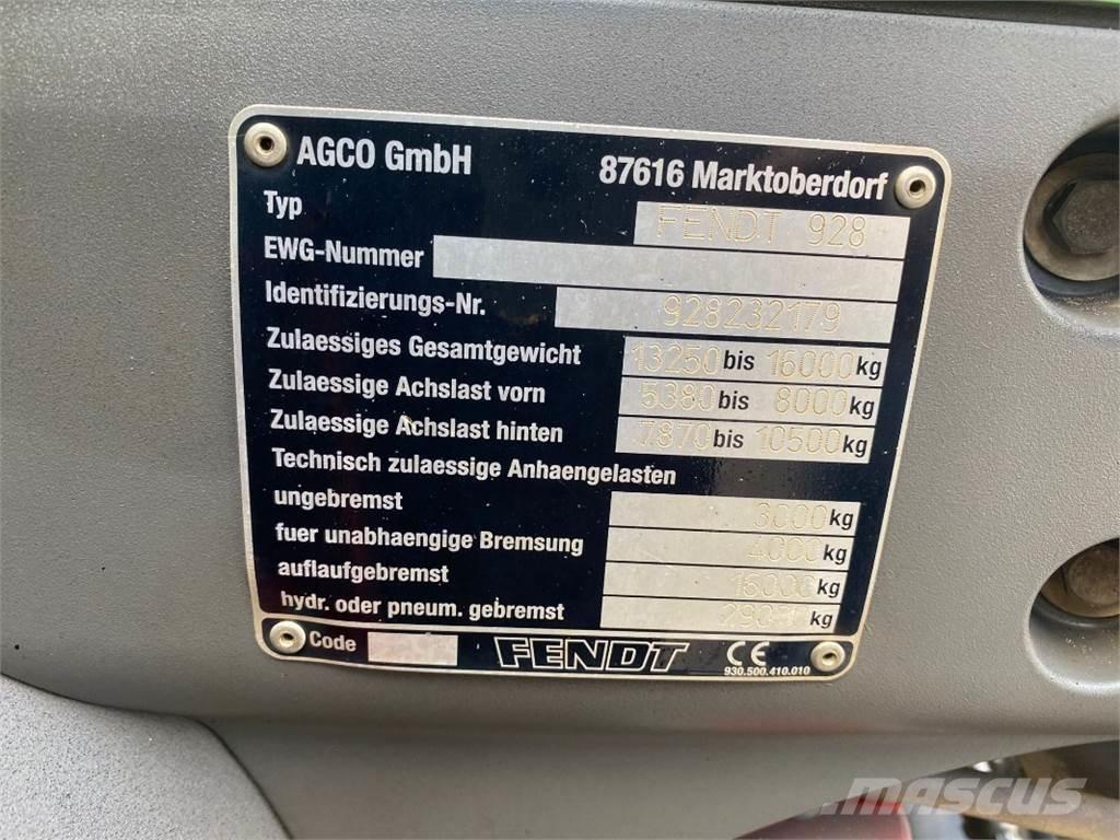 Fendt 930 Vario Ciągniki rolnicze
