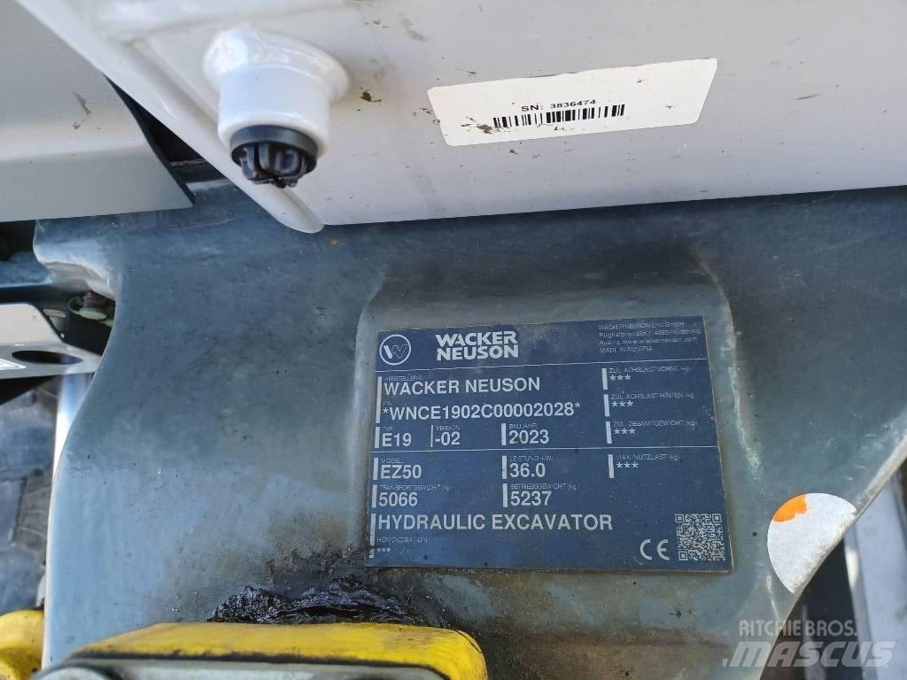 Wacker Neuson EZ50 Koparki gąsienicowe
