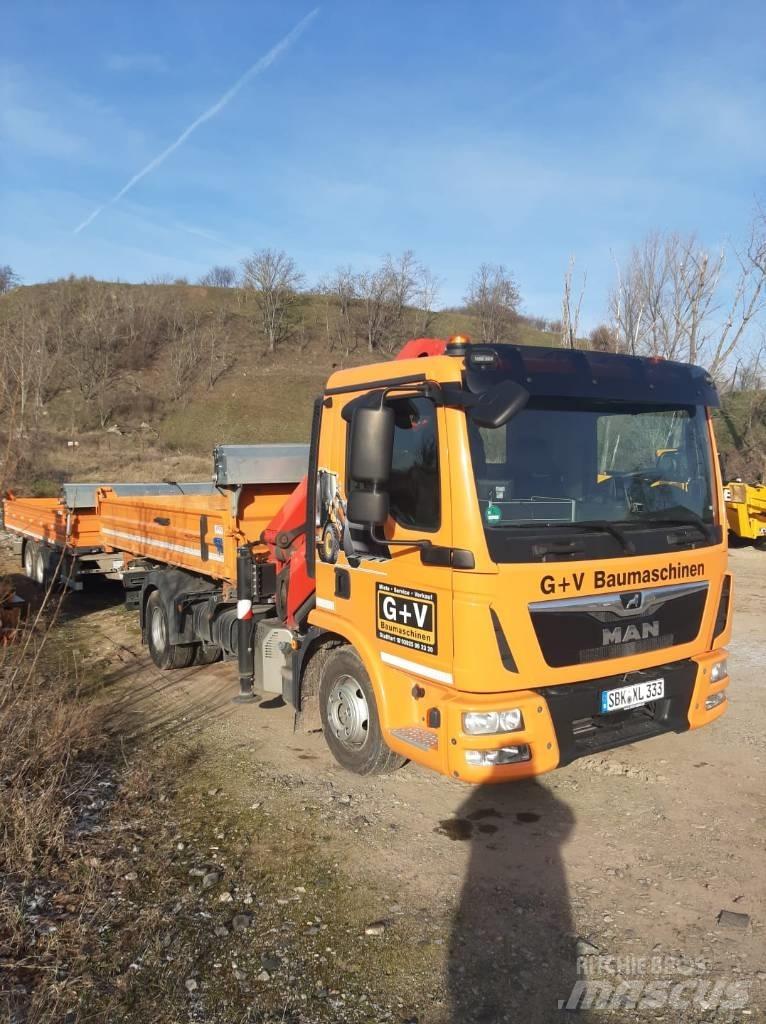 MAN LKW Żurawie samochodowe