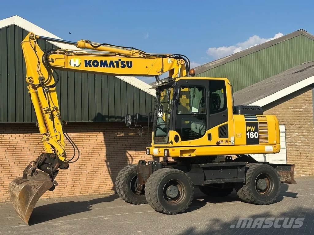 Komatsu PW160-8 Koparki kołowe