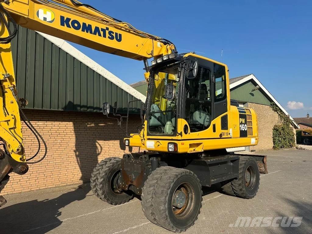 Komatsu PW160-8 Koparki kołowe