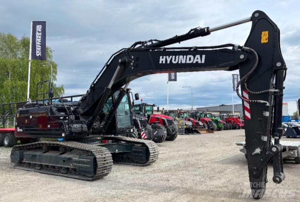 Hyundai HX 300 AL Koparki gąsienicowe