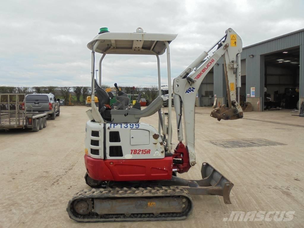 Takeuchi TB215R Minikoparki