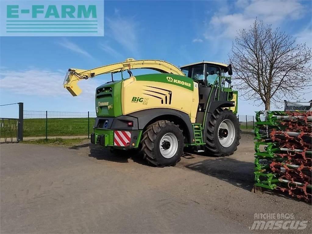 Krone big x 630 Sieczkarnie samojezdne