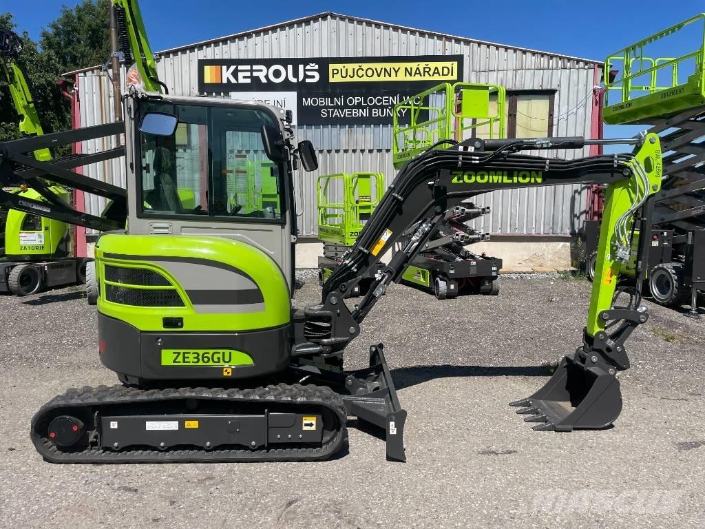 Zoomlion ZE 36 GU Koparki gąsienicowe