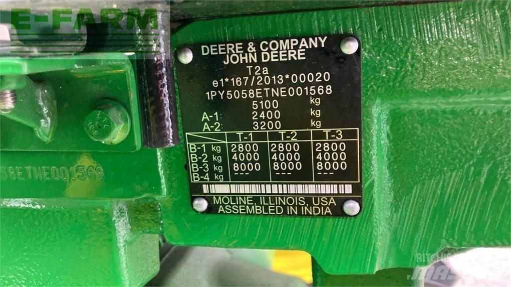 John Deere 5058E Ciągniki rolnicze