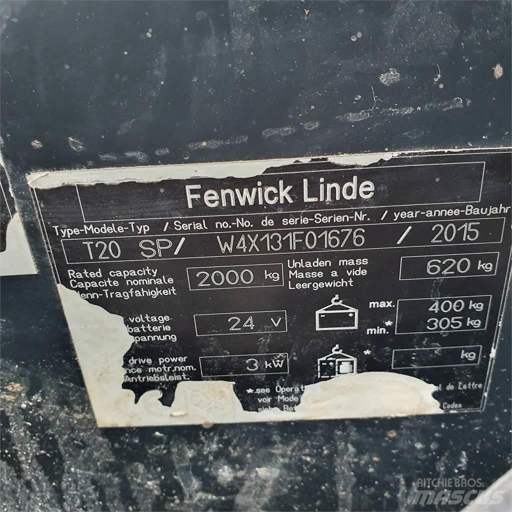 Linde T20SP kurz Wózki widłowe unoszące