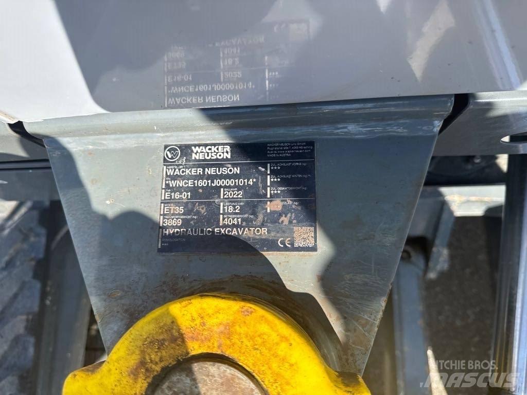 Wacker Neuson ET35 Koparki gąsienicowe