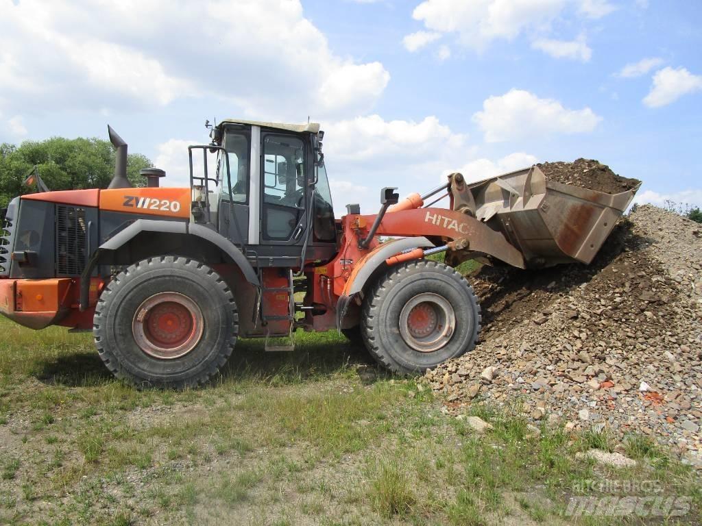 Hitachi ZW 220  Waage Ładowarki kołowe