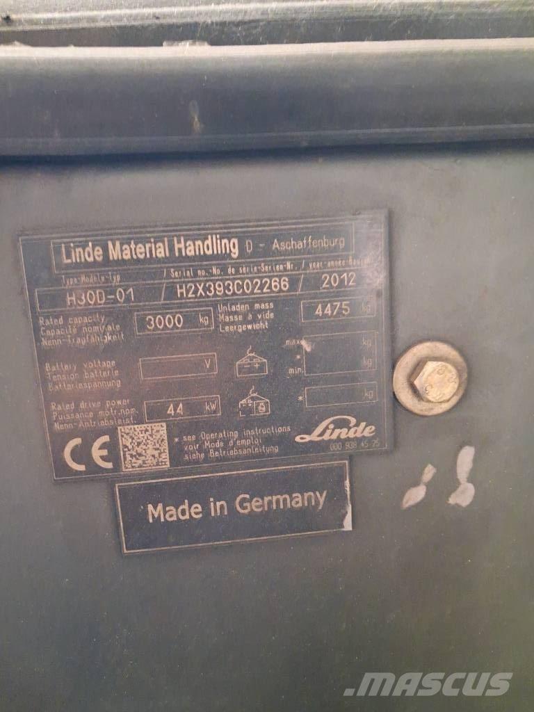 Linde H30D-01 Wózki Diesla