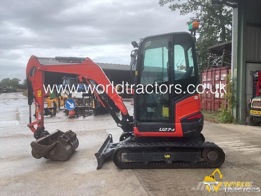 Kubota U 27-4 Minikoparki