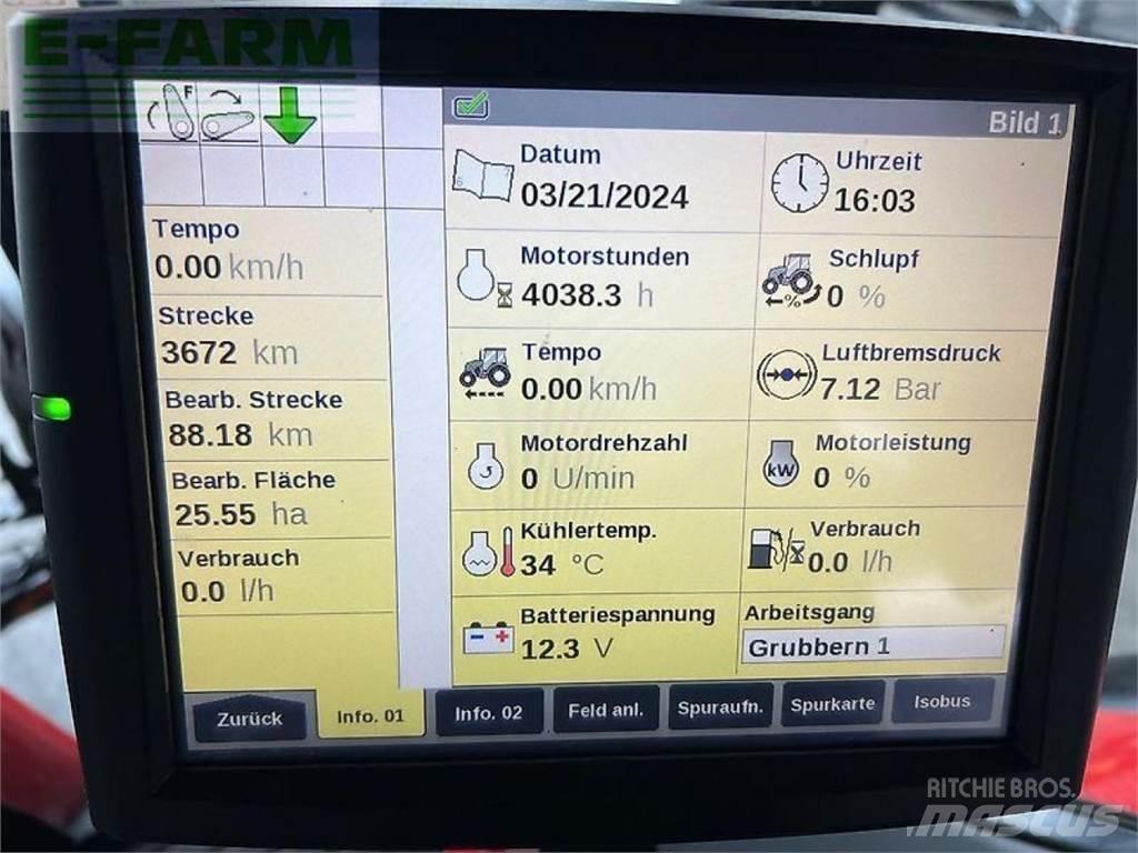 Steyr cvt 6220 Ciągniki rolnicze