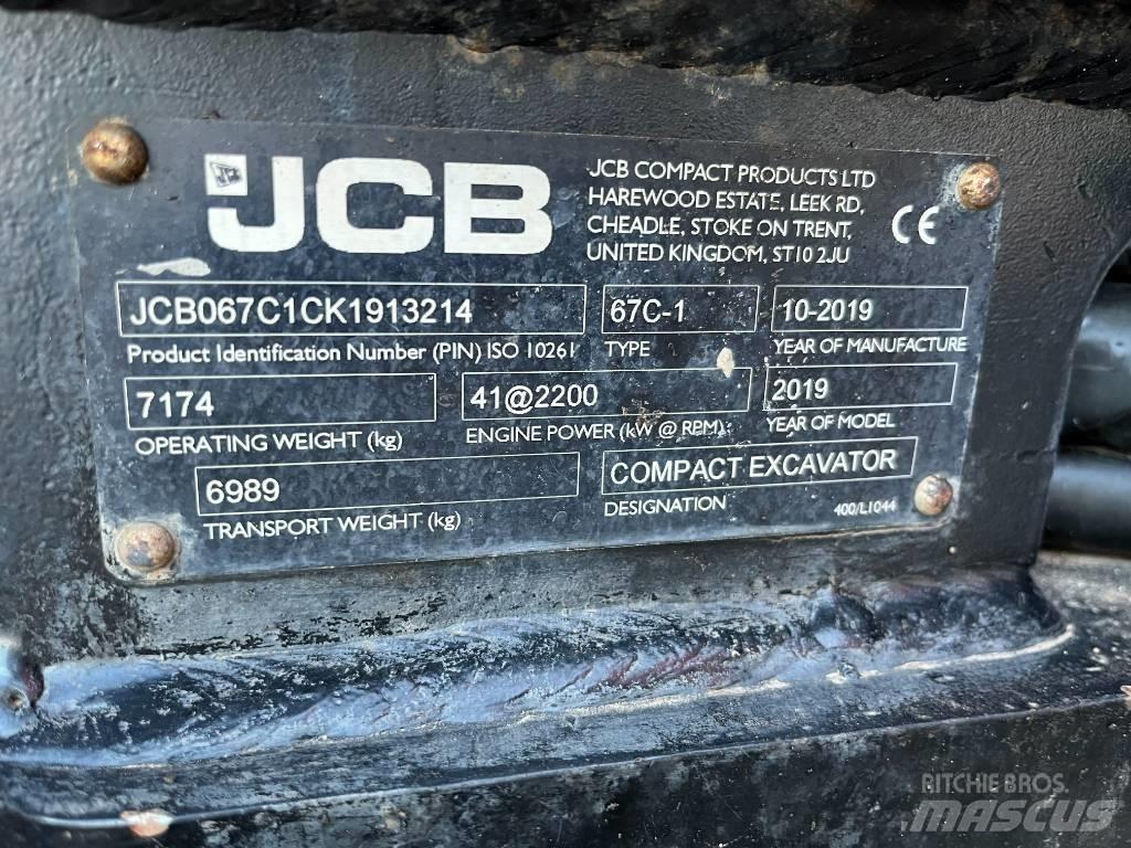 JCB 67 C Minikoparki