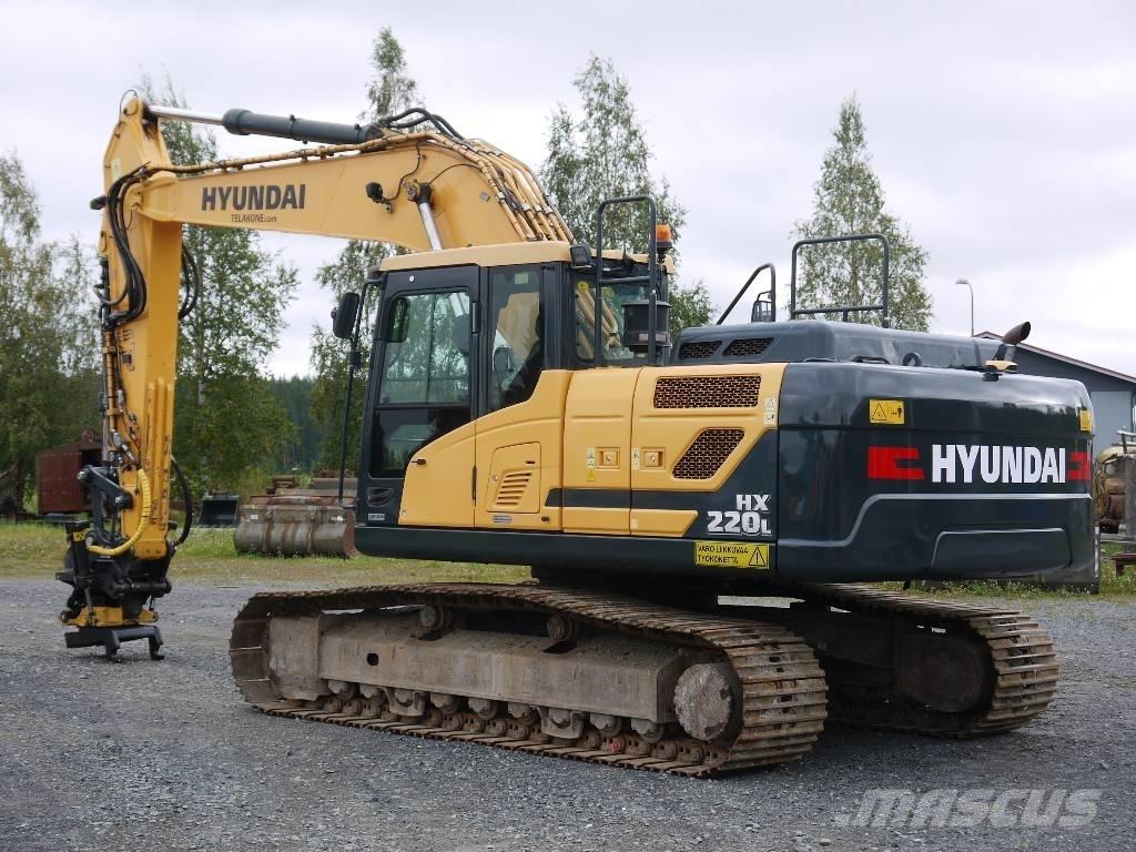 Hyundai HX 220 L Koparki gąsienicowe