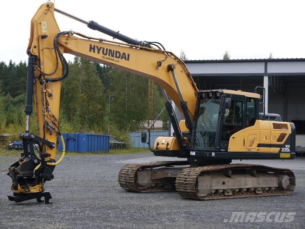 Hyundai HX 220 L Koparki gąsienicowe