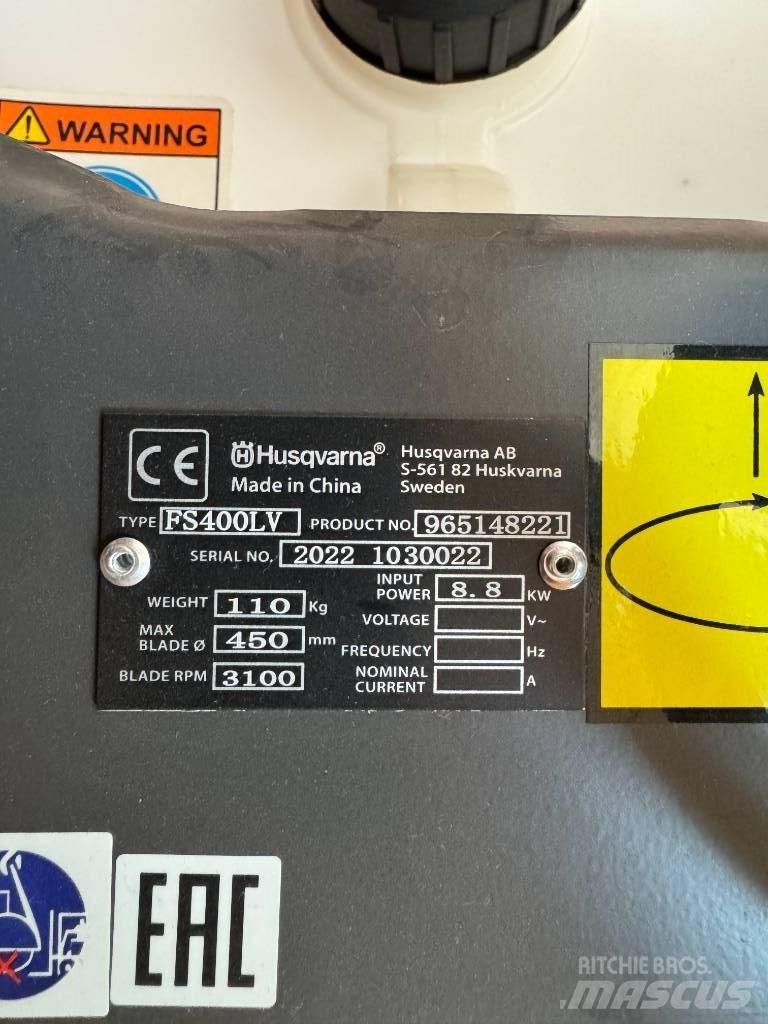 Husqvarna FS 400 Maszyny do przecinania asfaltu