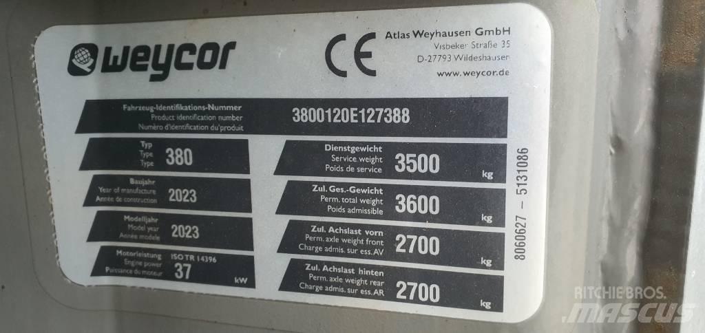 Weycor AR 380 Ładowarki kołowe