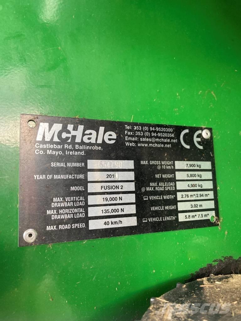 McHale Fusion 2 Prasy zwijające