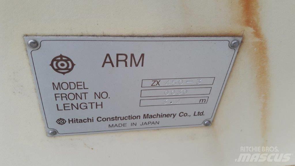 Hitachi ZX 450-3 Ramy i zawieszenie