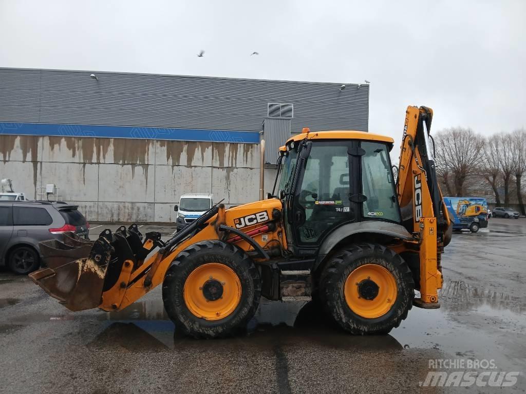JCB 4cxAEC joystick Koparko-ładowarki