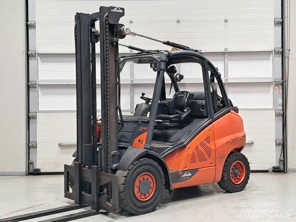 Linde H50T-02 Wózki LPG