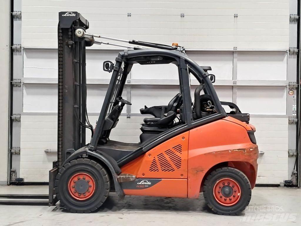 Linde H50T-02 Wózki LPG