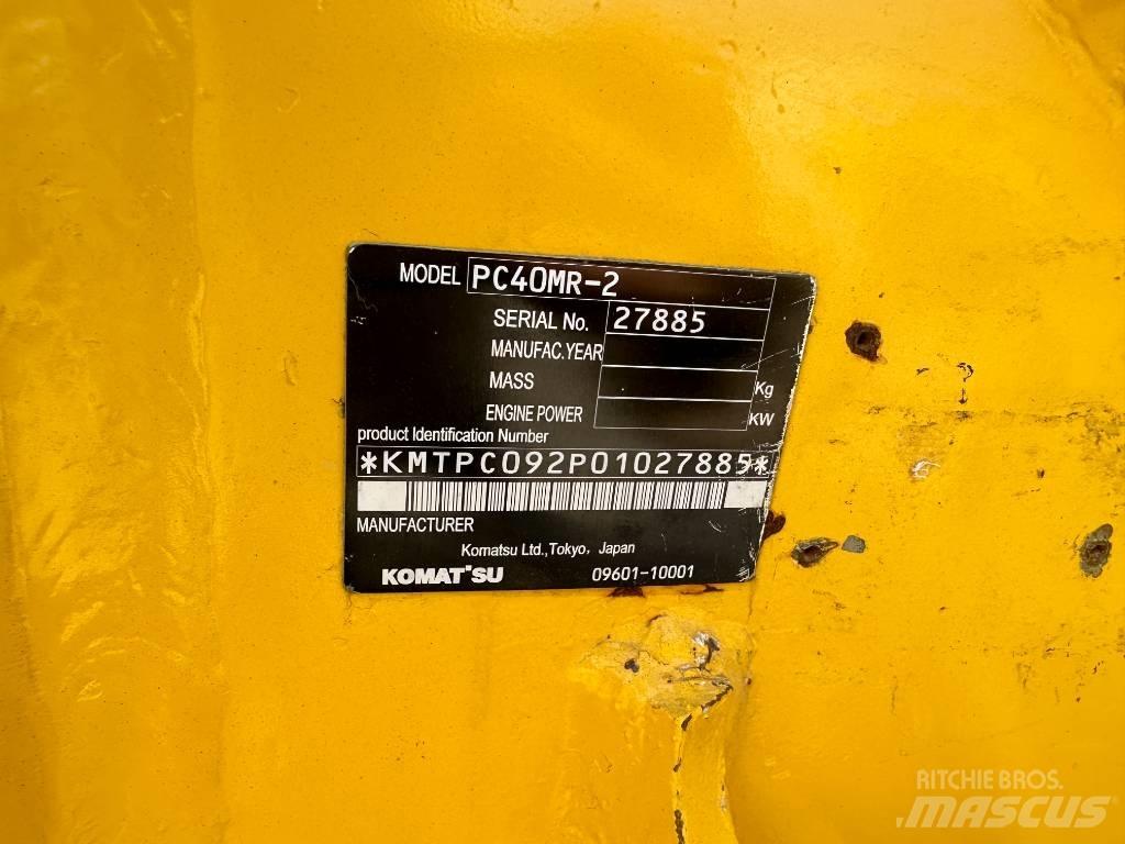 Komatsu PC 40 Minikoparki