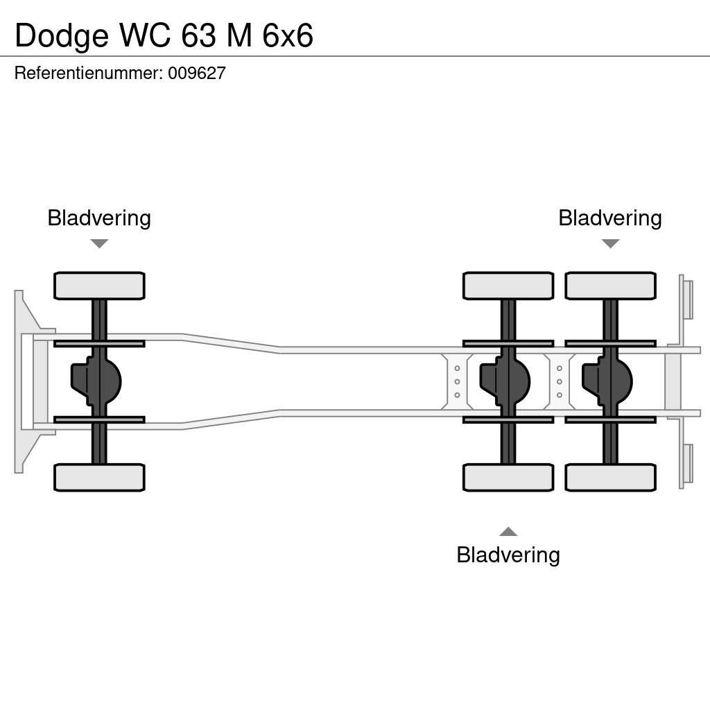 Dodge WC 63 M 6x6 Żurawie szosowo-terenowe