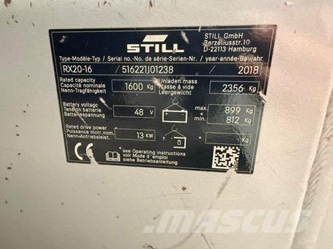 Still RX20-16 Wózki elektryczne