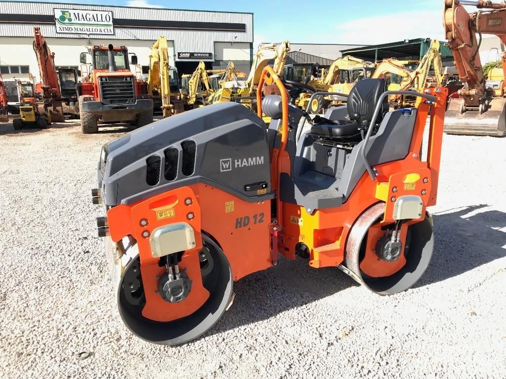 Hamm HD 12 VV Walce dwubębnowe