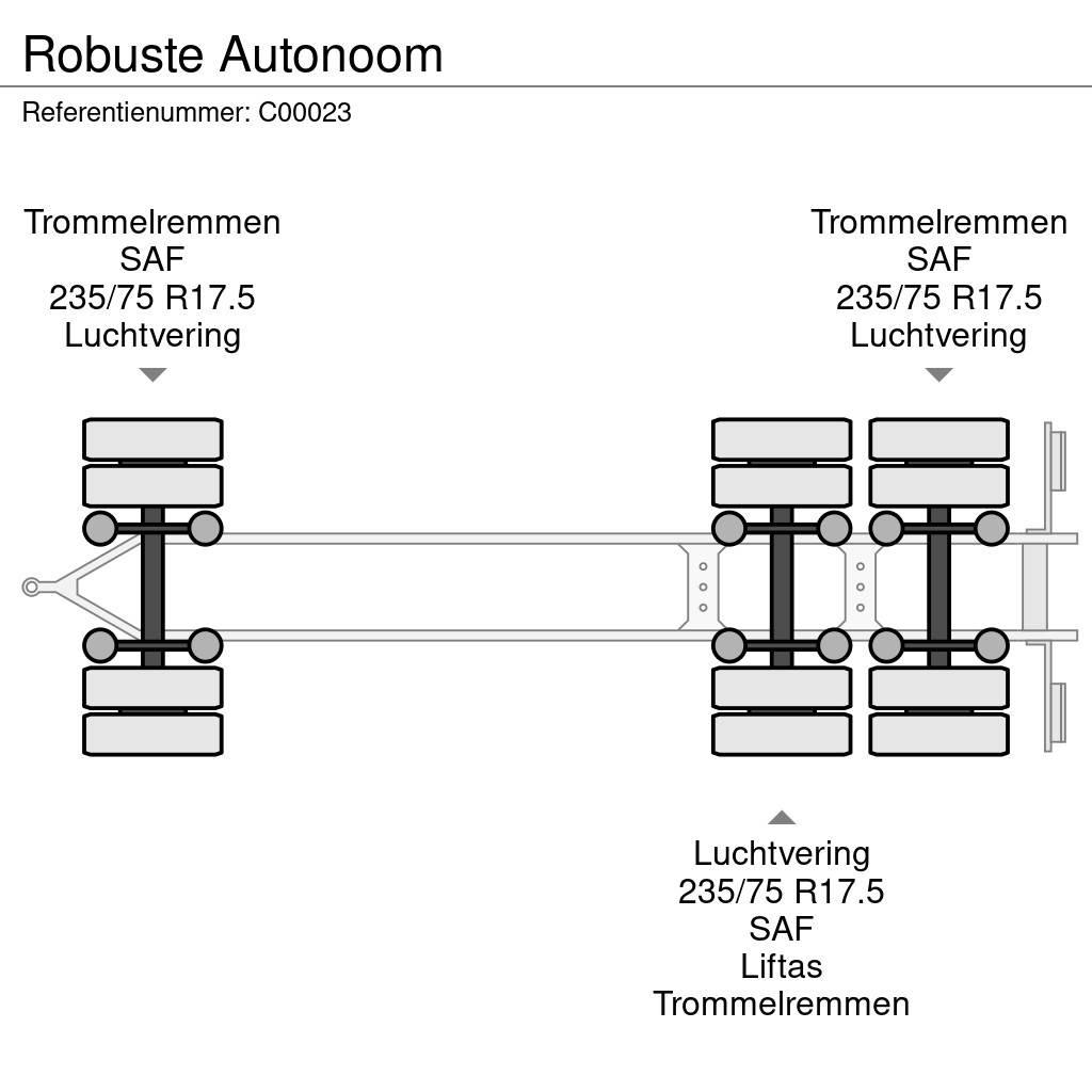 Robuste Autonoom Platformy / Przyczepy z otwieranymi burtami