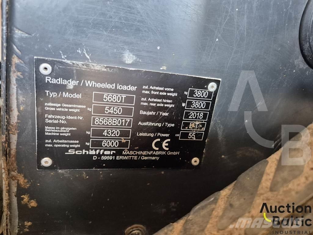 Schäffer 5680T Ładowarki kołowe