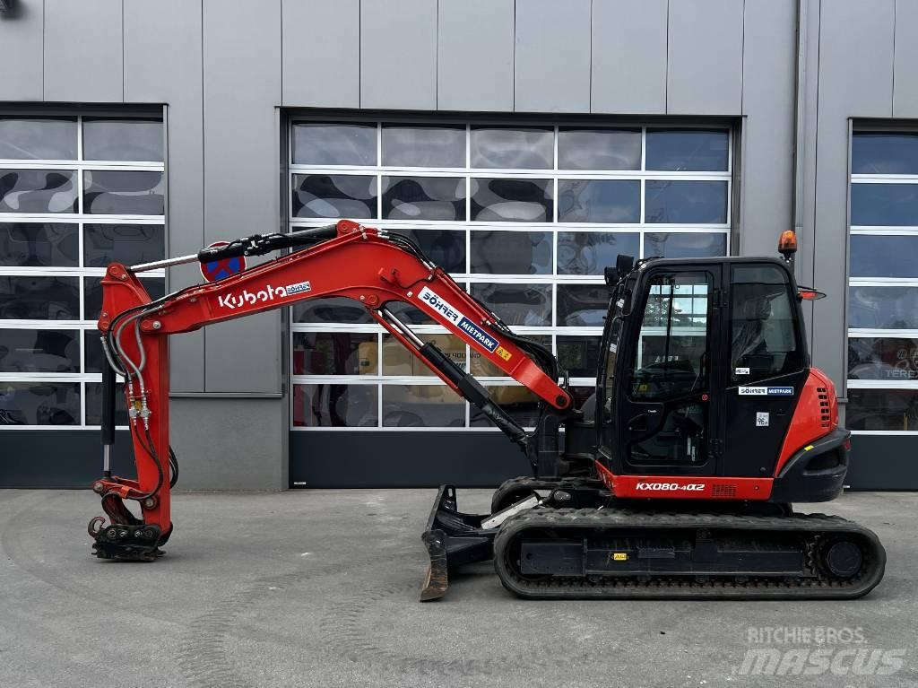 Kubota KX 080-4 | OQ45 Midikoparki  7t - 12t