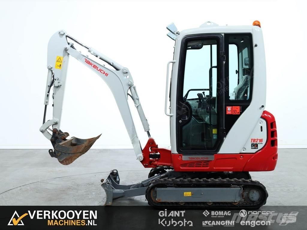 Takeuchi TB216 Minikoparki