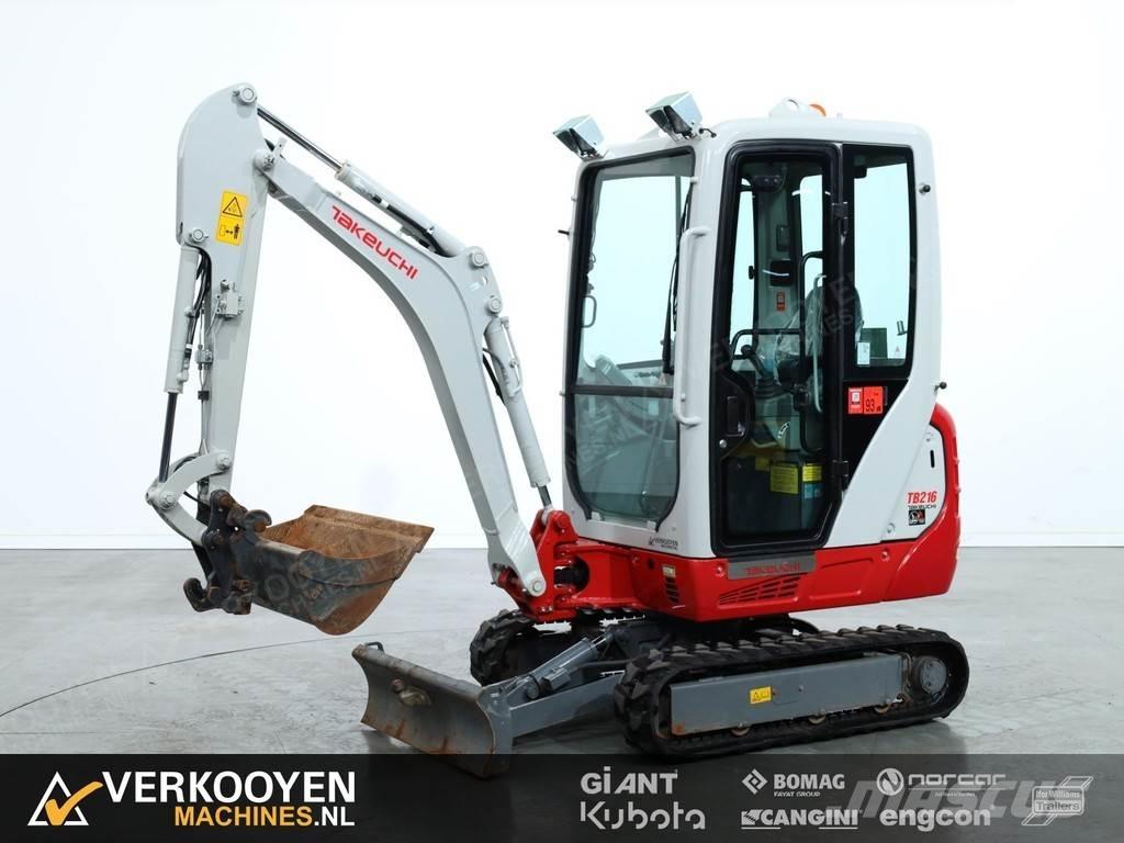 Takeuchi TB216 Minikoparki