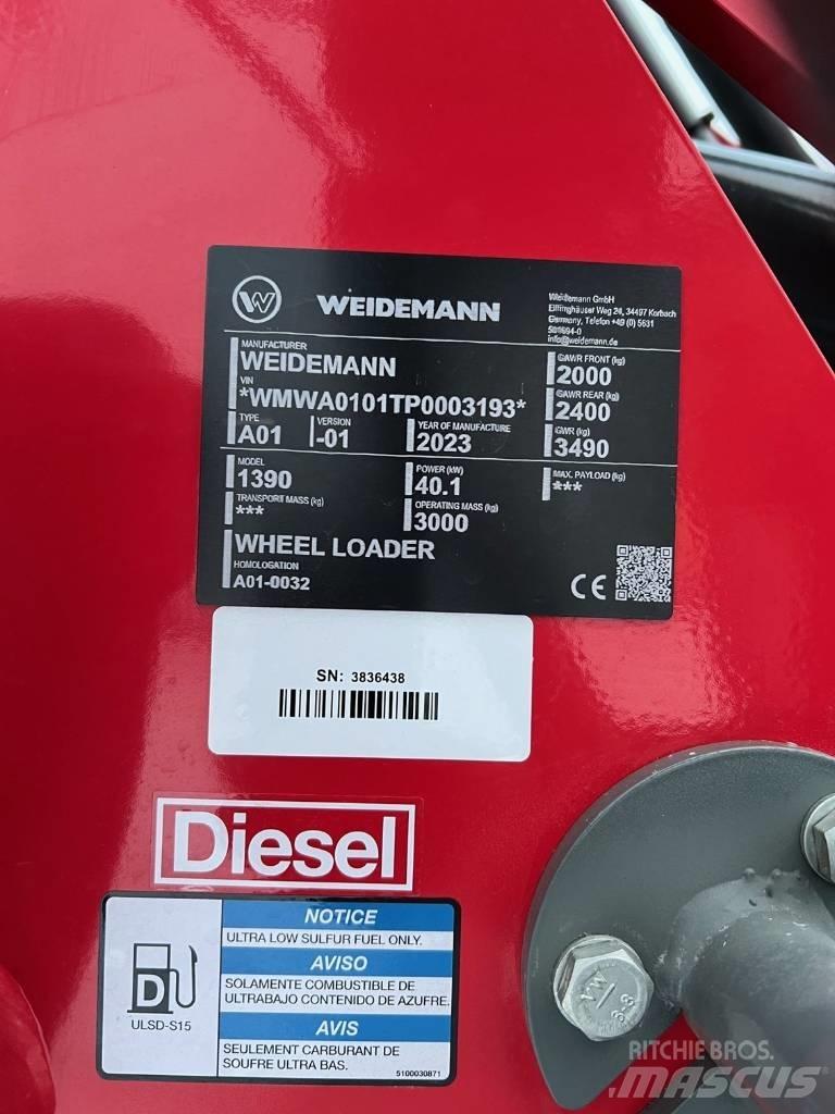 Weidemann 1390 Ładowarki kołowe