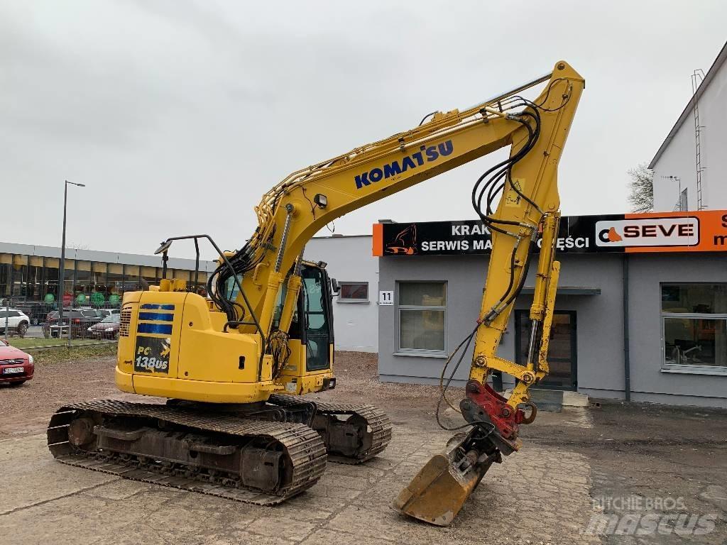 Komatsu PC 138 US-10 Koparki gąsienicowe
