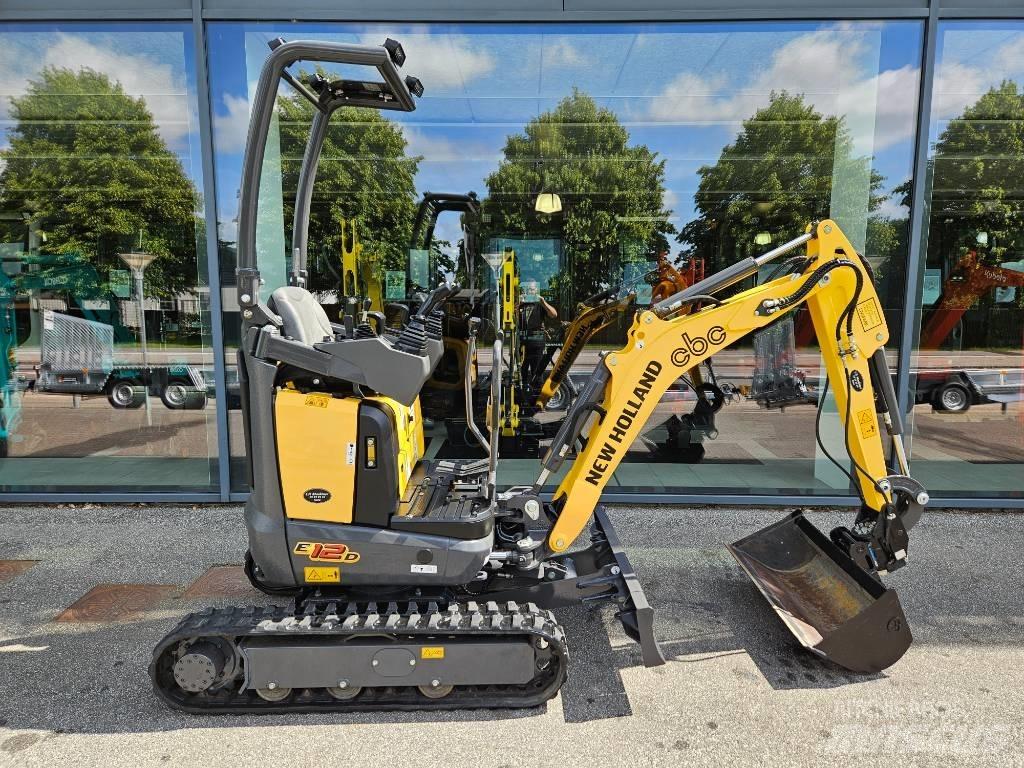New Holland e12d Minikoparki