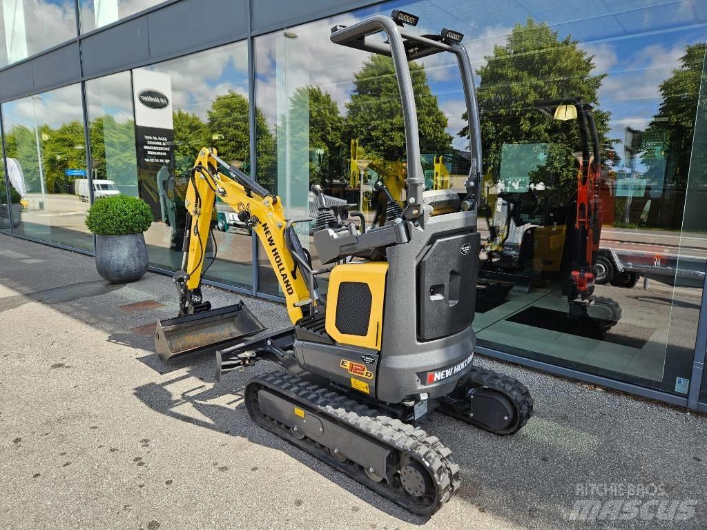 New Holland e12d Minikoparki