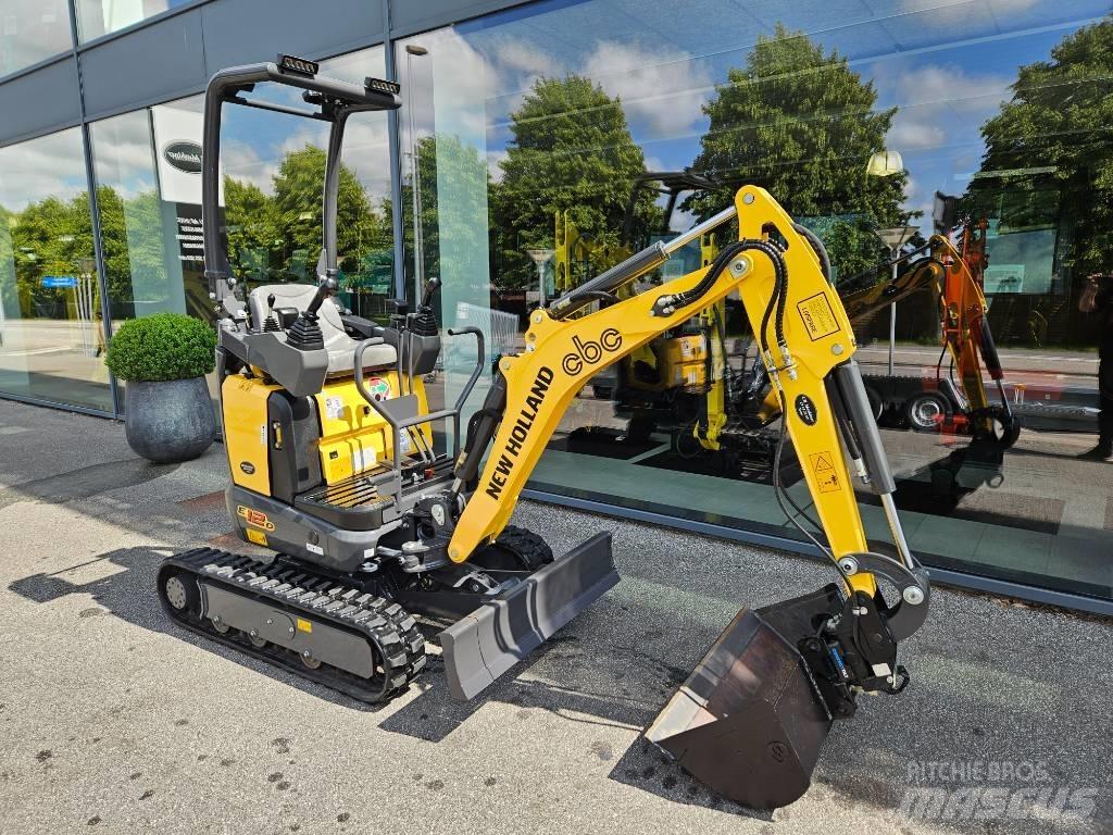 New Holland e12d Minikoparki