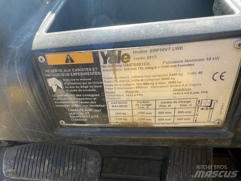 Yale ERP 16 VT Wózki elektryczne