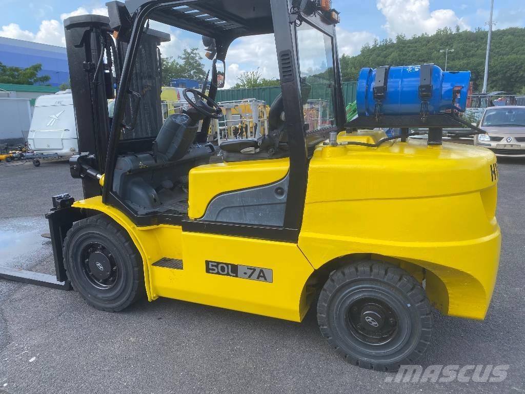 Hyundai 50 L-7 A Wózki LPG