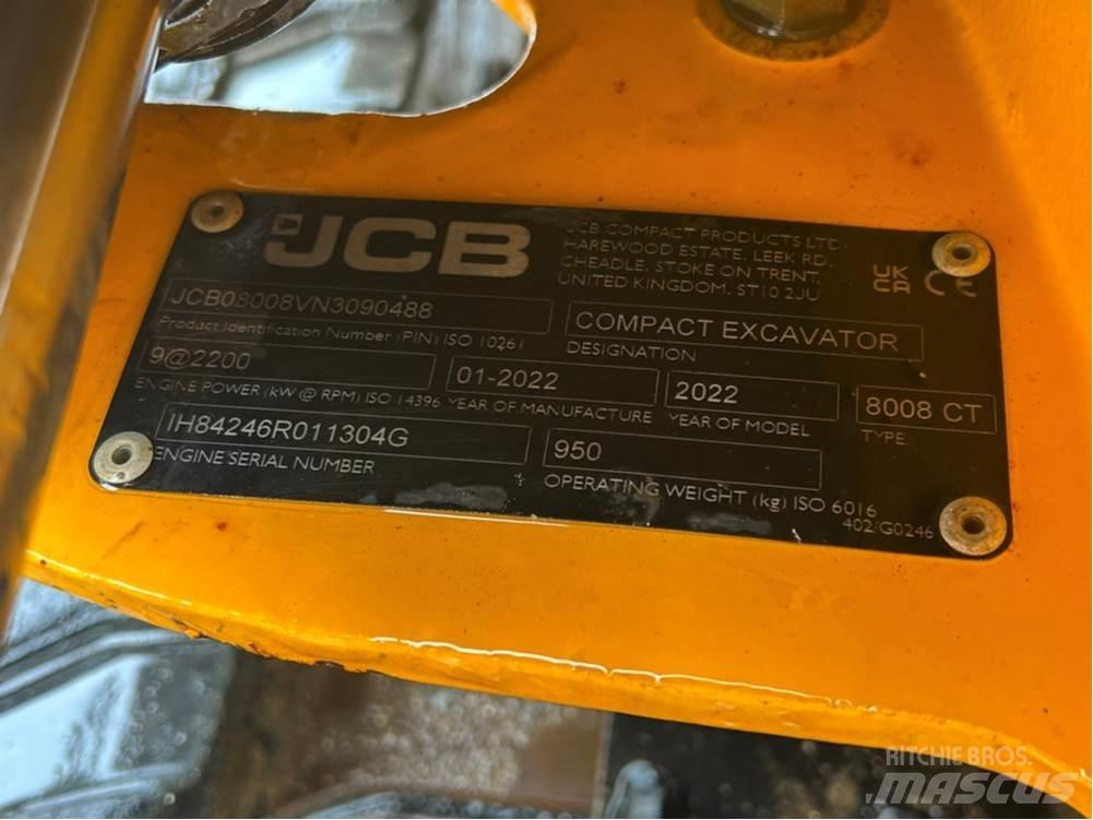 JCB MICRO 8008 Minikoparki